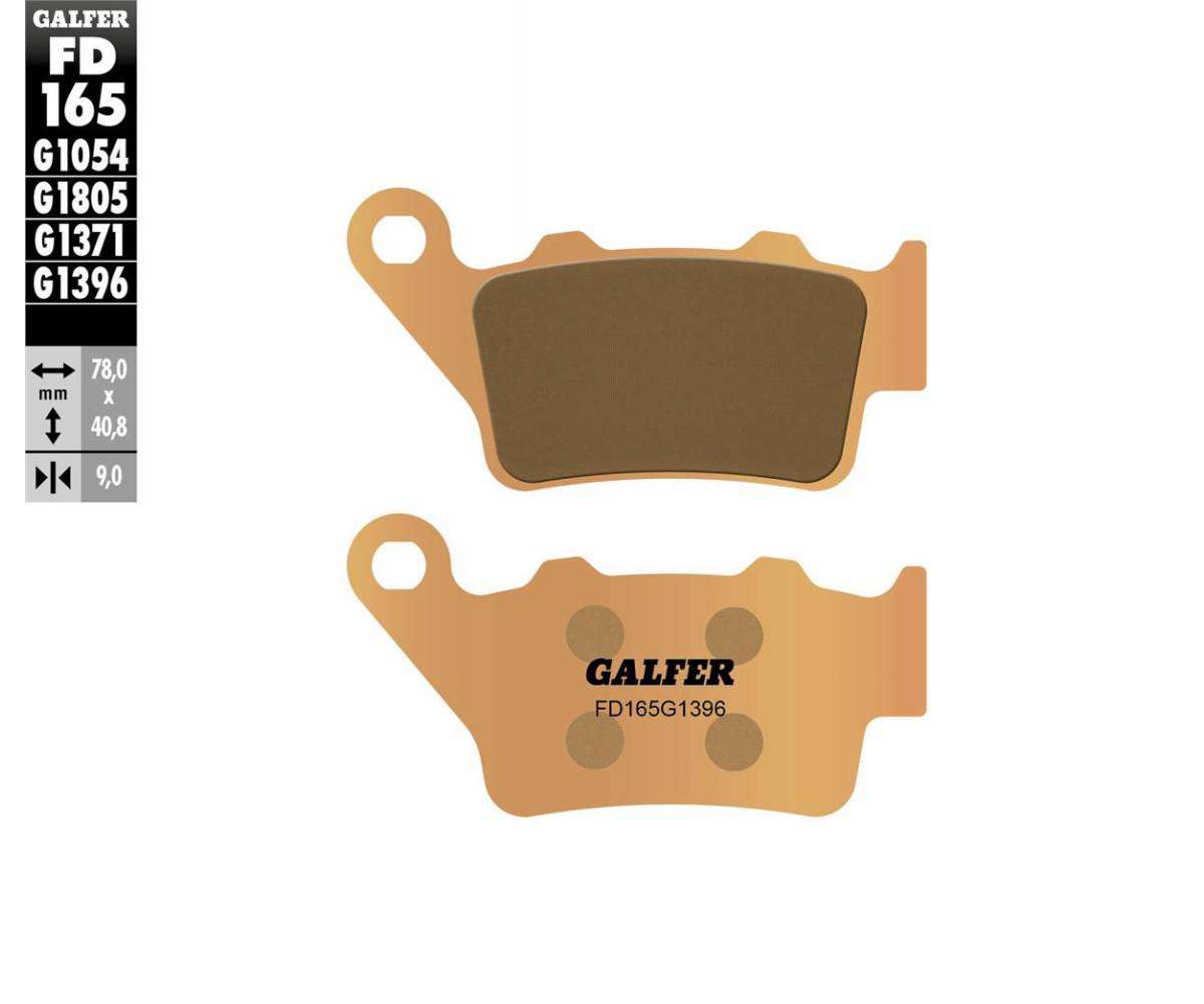 Pastiglie posteriori standard Galfer Ktm SX-F 520 00-02