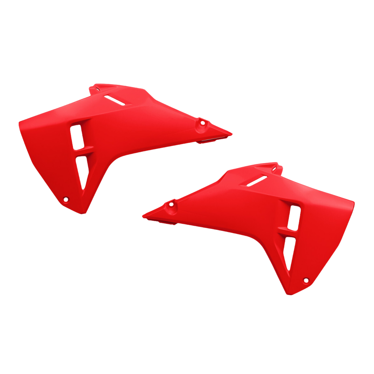 CONVOGLIATORI RADIATORE PER HONDA CRF 450R 2025-2025 / ROSSO 070