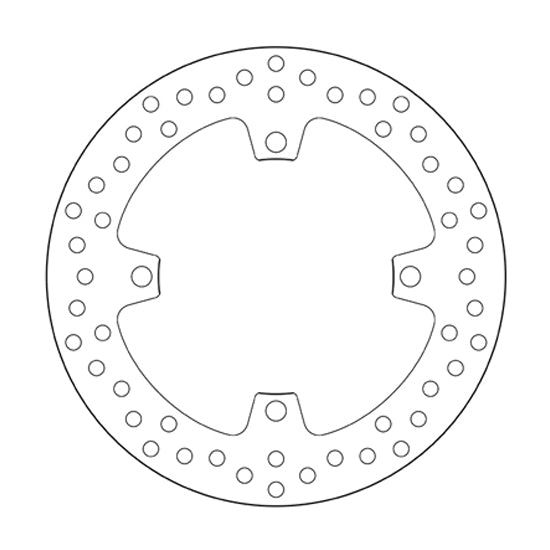 Disco freno posteriore Brembo Serie Oro Suzuki RMZ 450 05-25