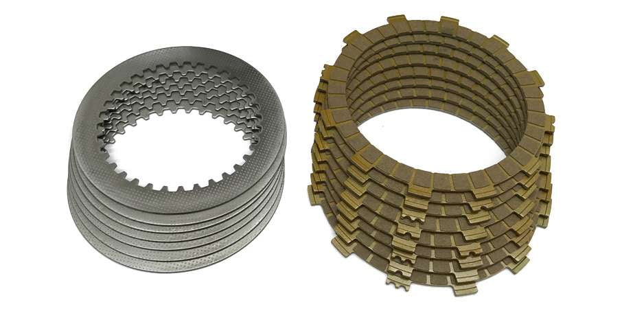 Dischi frizione guarniti NRTeam Yamaha YZ 85 02-25 - Serie acciaio