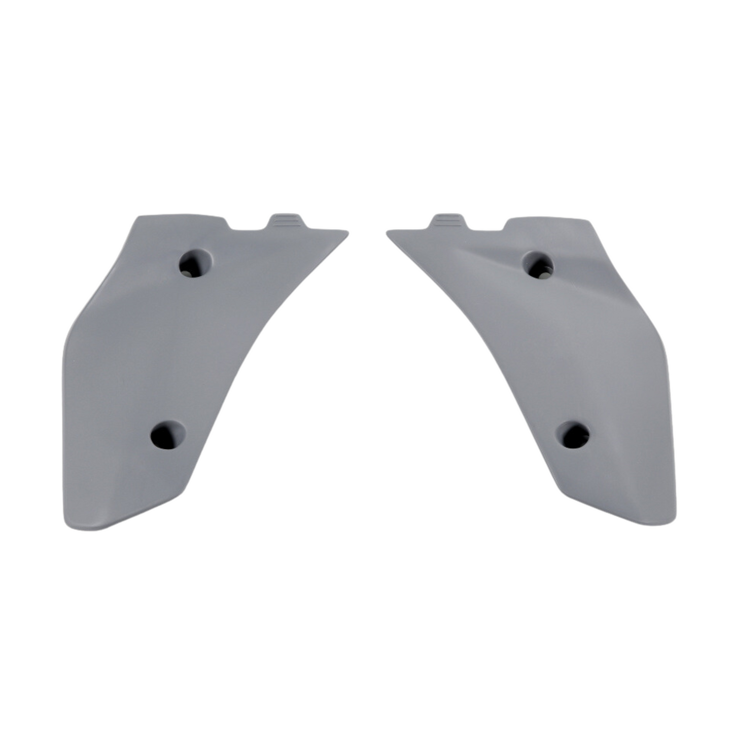 CONVOGLIATORI RADIATORE PER HUSQVARNA WR 300 2009-2013 / GRAFITE / PARTE BASSA