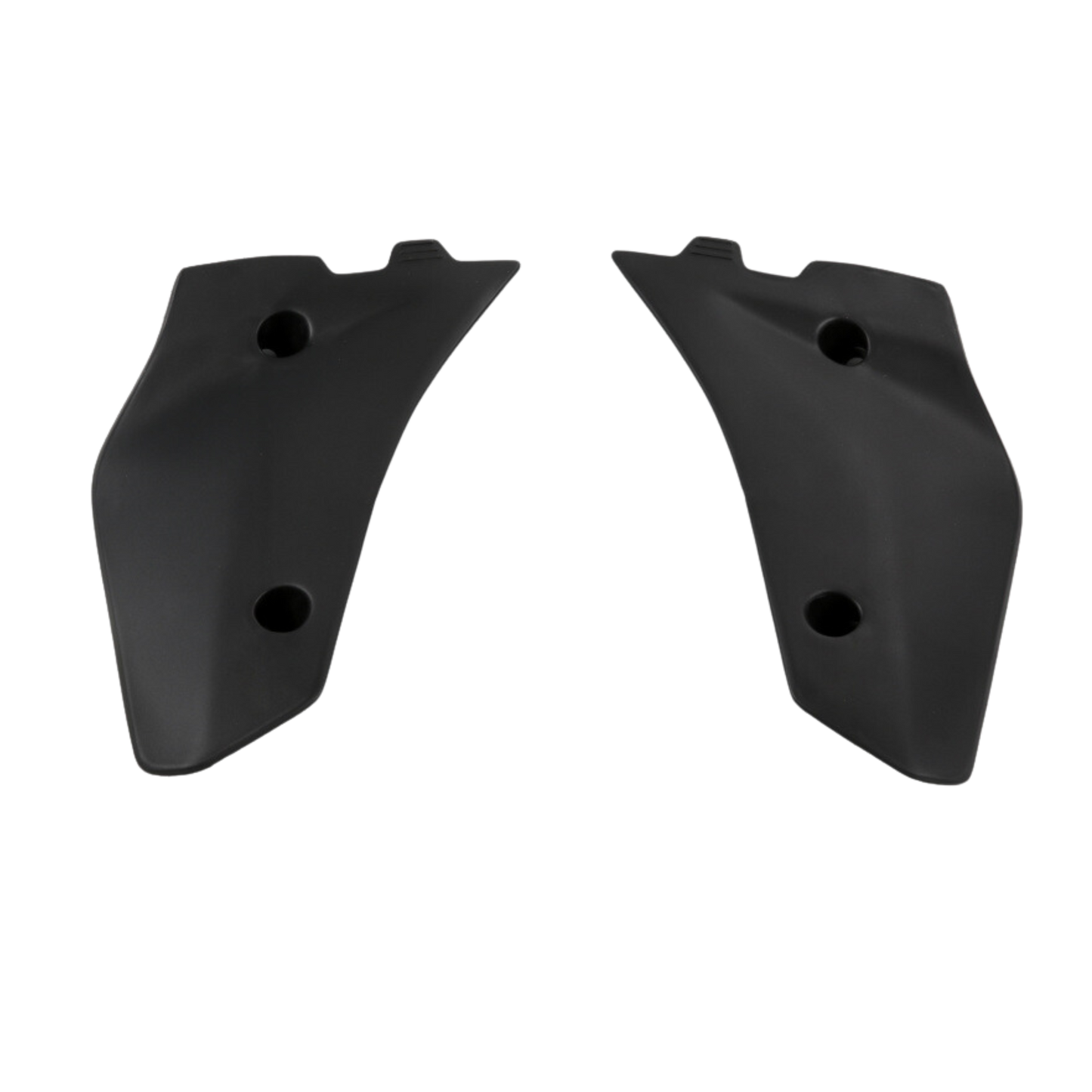 CONVOGLIATORI RADIATORE PER HUSQVARNA WR 300 2009-2013 / NERO / PARTE BASSA