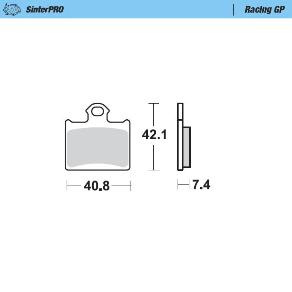 Pastillas de freno Moto Master Husqvarna TC 85 14-20 Traseras GP