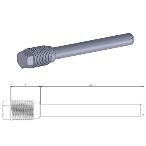 Perno pinza freno Yamaha YZF 450 03-25 posteriore Moto Master