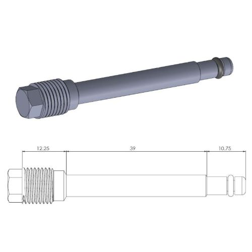 Perno pinza freno Honda CR 125 02-07 posteriore Moto Master