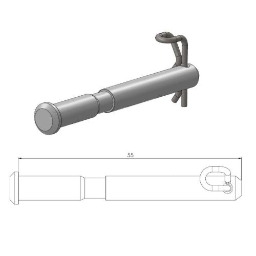 Perno pinza freno Husqvarna FE 501 18-21 posteriore Moto Master