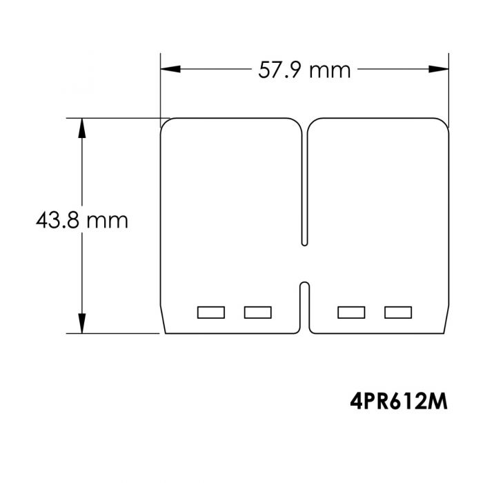 Pacco lamellare Gasgas 125 MC 21-23 - V-Force 4 R solo lamelle