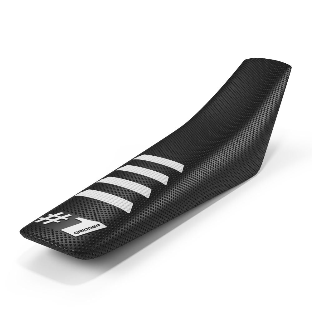 Coprisella universale Onegripper - Ribbed nero e bianco