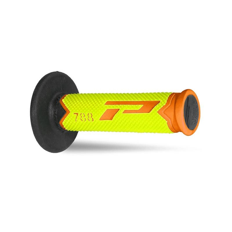 Coppia manopole Pro Grip 788 - arancione fluo giallo fluo nero