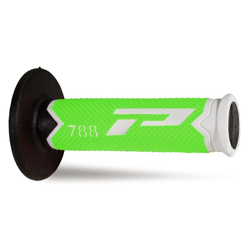 Coppia manopole Pro Grip 788 - bianco verde fluo nero