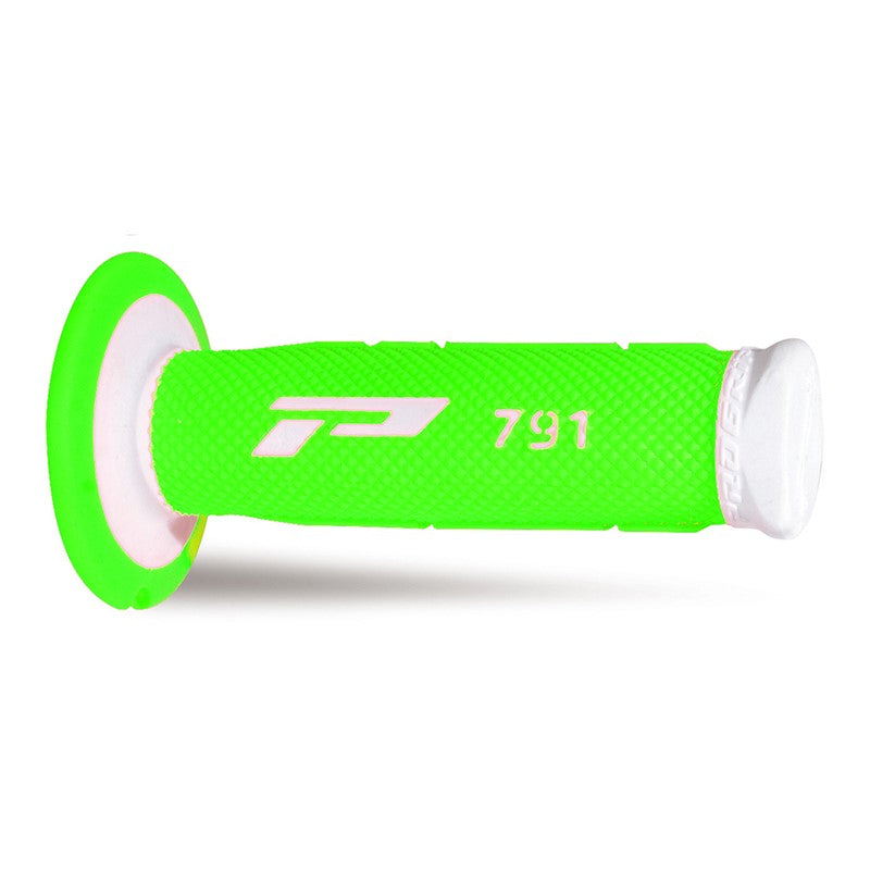 Coppia manopole Pro Grip 791 - bianco verde fluo