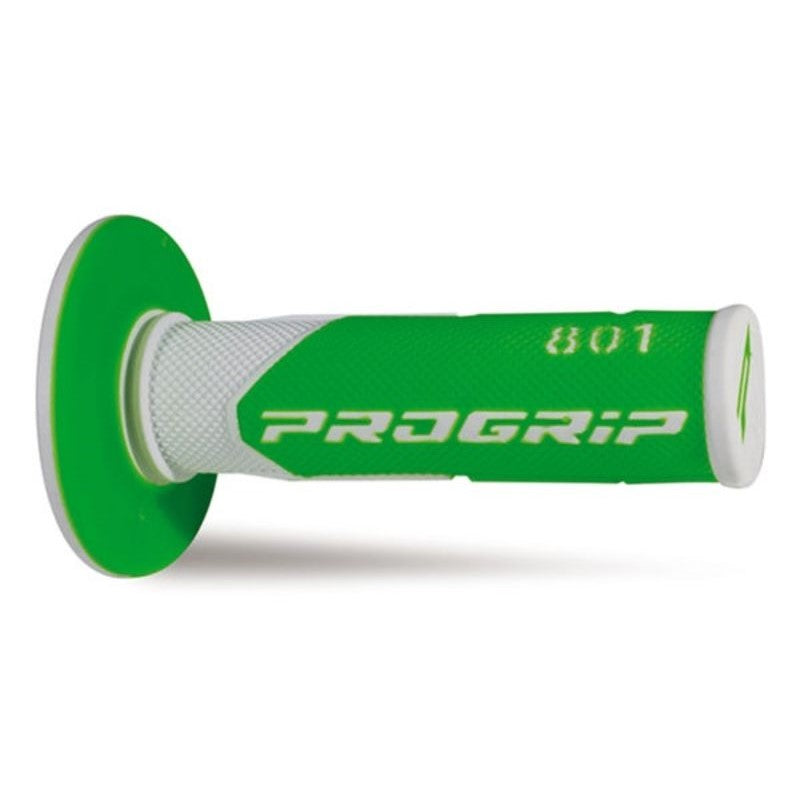 Coppia manopole Pro Grip 801 - bianco verde fluo