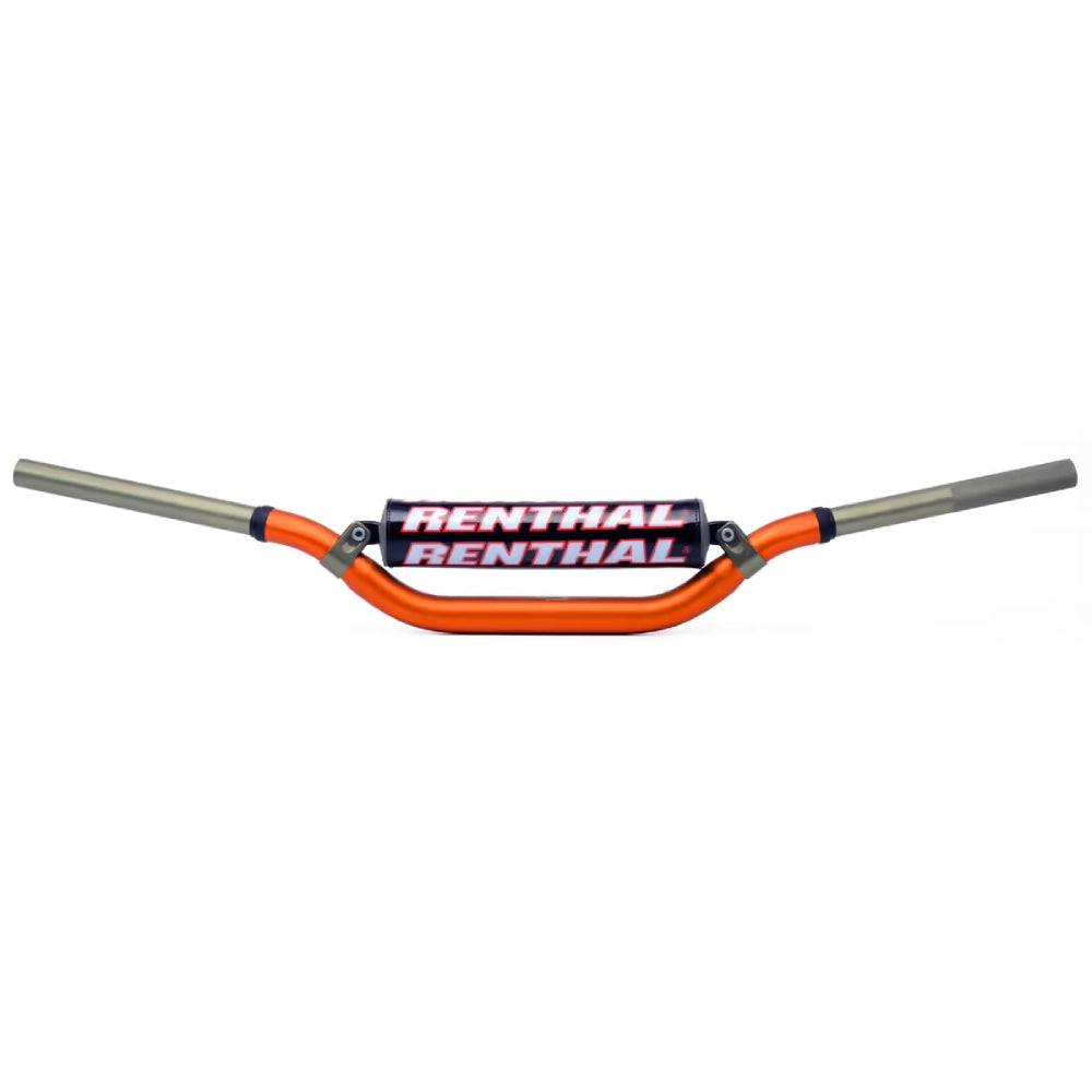 Manubrio Renthal 28.6 mm Twinwall piega Ktm High arancione