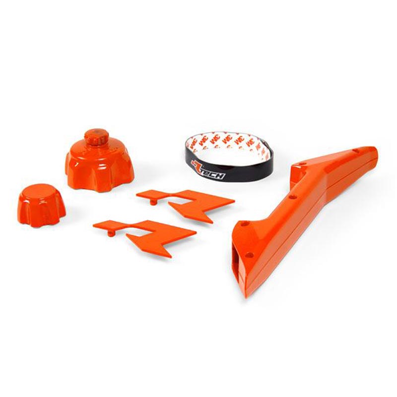 KIT RICAMBI ACCESSORI TANICA R15 RTECH ARANCIONE