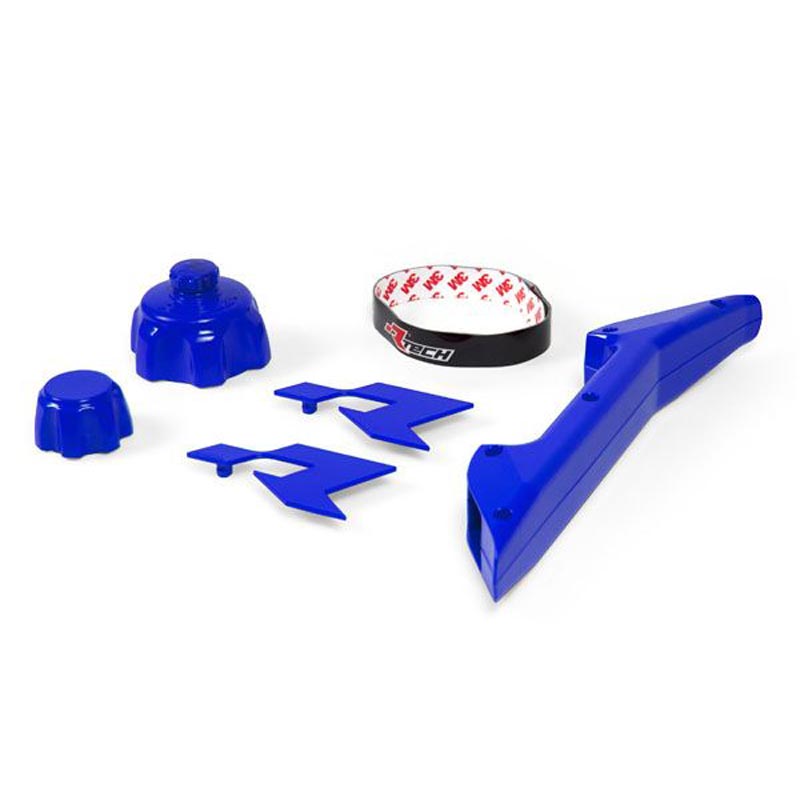 KIT RICAMBI ACCESSORI TANICA R15 RTECH BLU