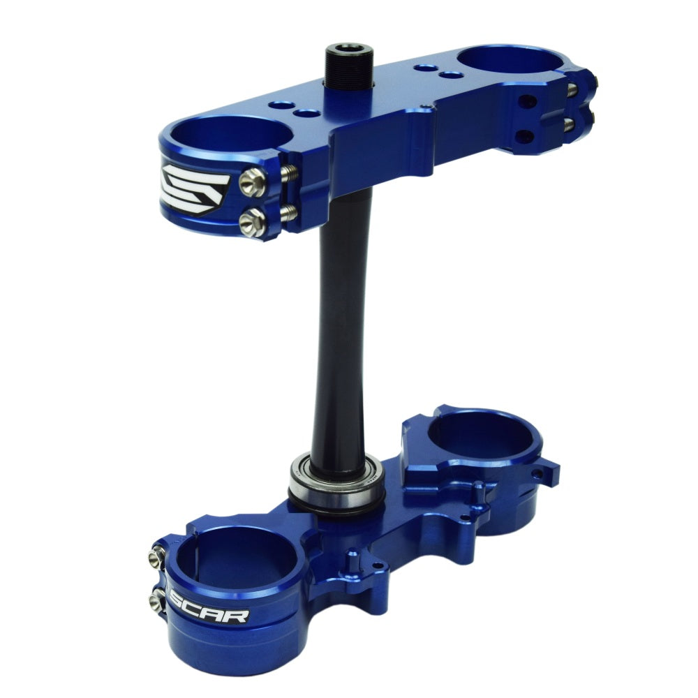 Piastra di sterzo blu Scar FANTIC 250 XXF 22-25