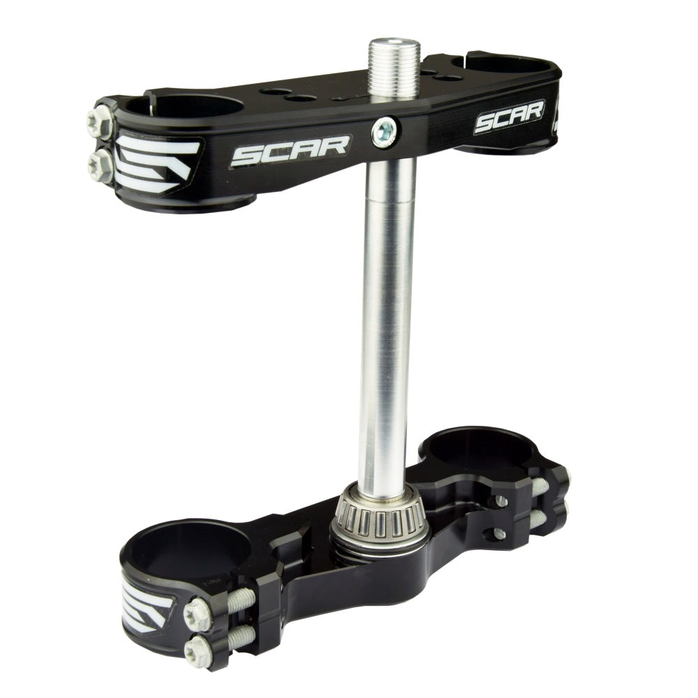 Piastra di sterzo nera Scar Husqvarna TC 65 21-23