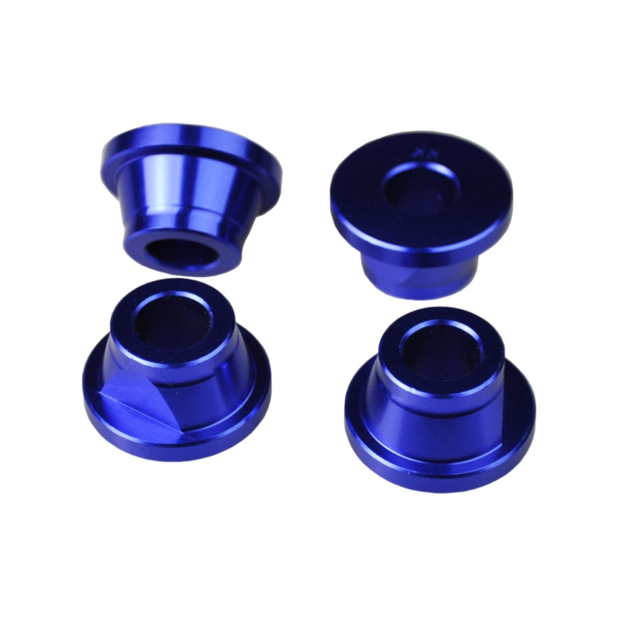 Coni piastra manubrio in ergal Kawasaki KXF 250 15-25 blu