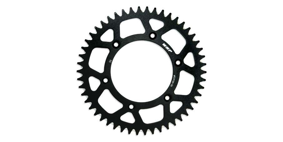 Corona WRP ergal 52 denti nera Yamaha YZ 85 02-25 52 denti passo 428 nera