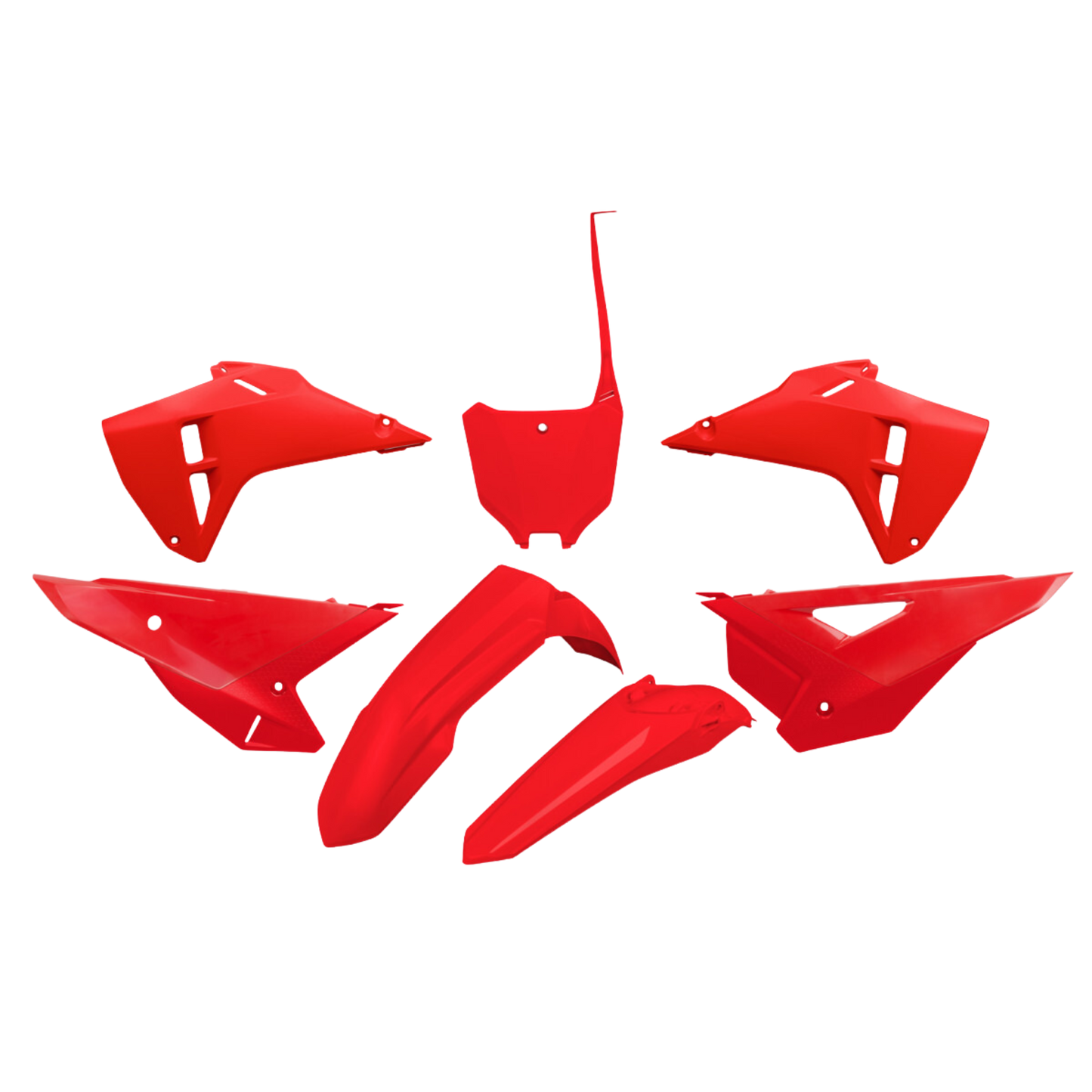 KIT PLASTICHE PER HONDA CRF 450R 2025-2025 / ROSSO 070