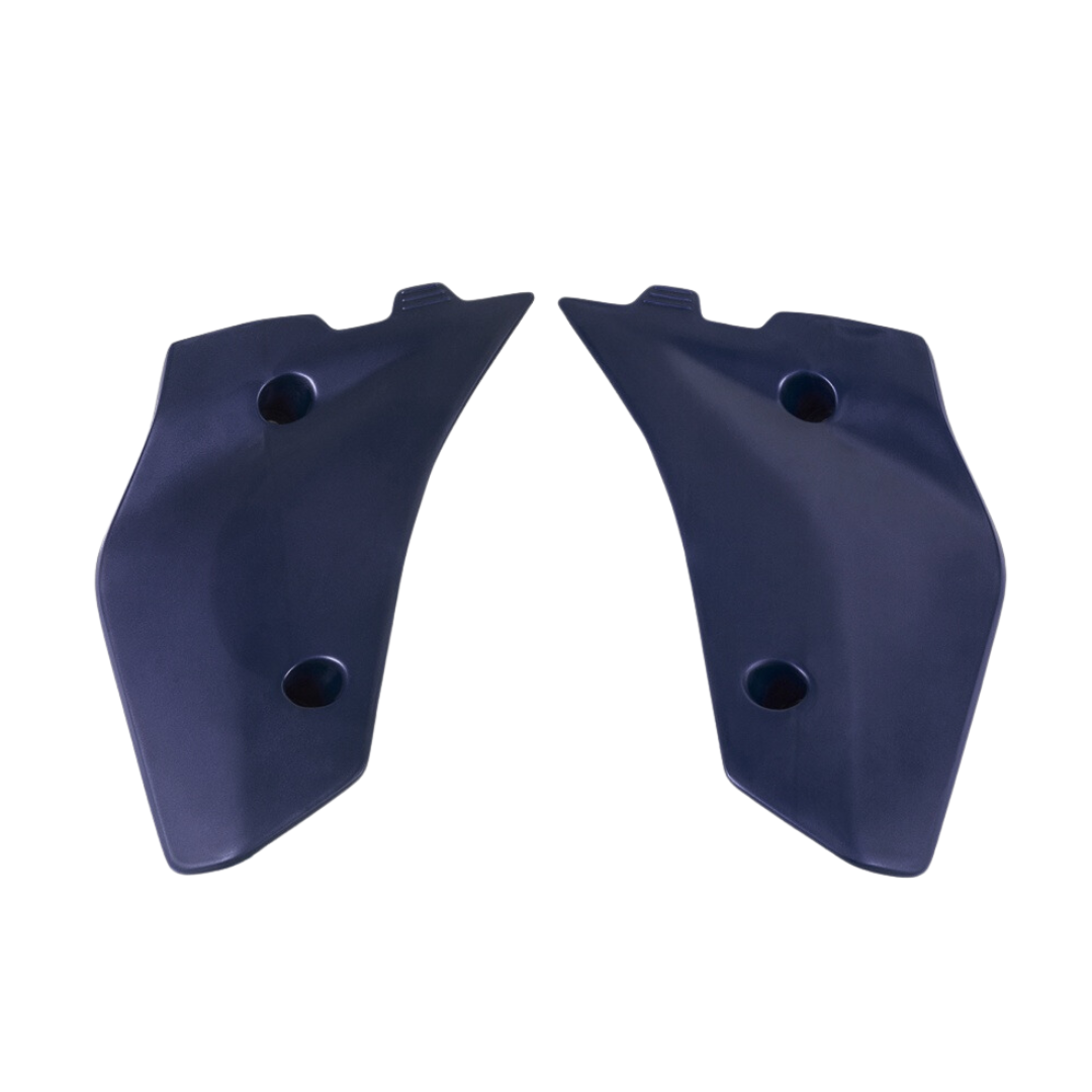 CONVOGLIATORI RADIATORE PER HUSQVARNA WR 300 2009-2013 / BLU 087 / PARTE BASSA