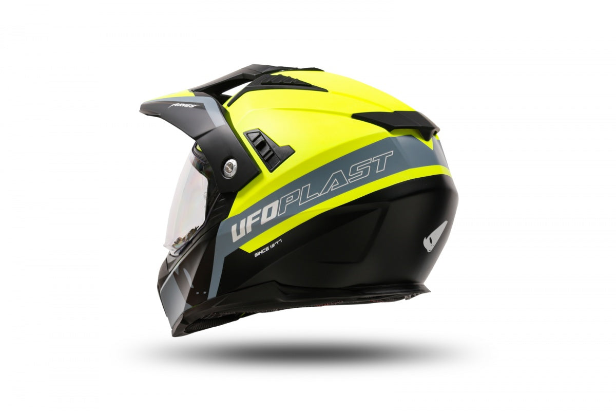 CASCO MOTOCROSS ARIES / GIALLO/NERO