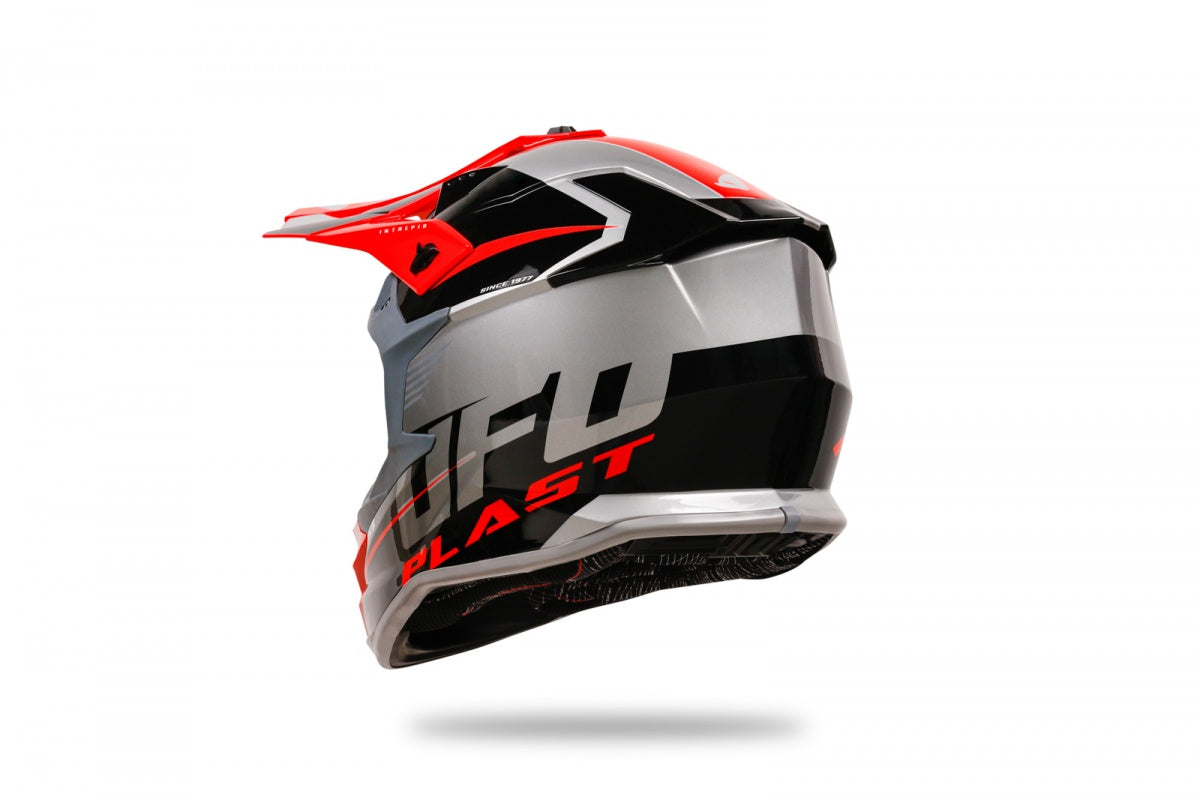 CASCO MOTOCROSS INTREPID / GRIGIO