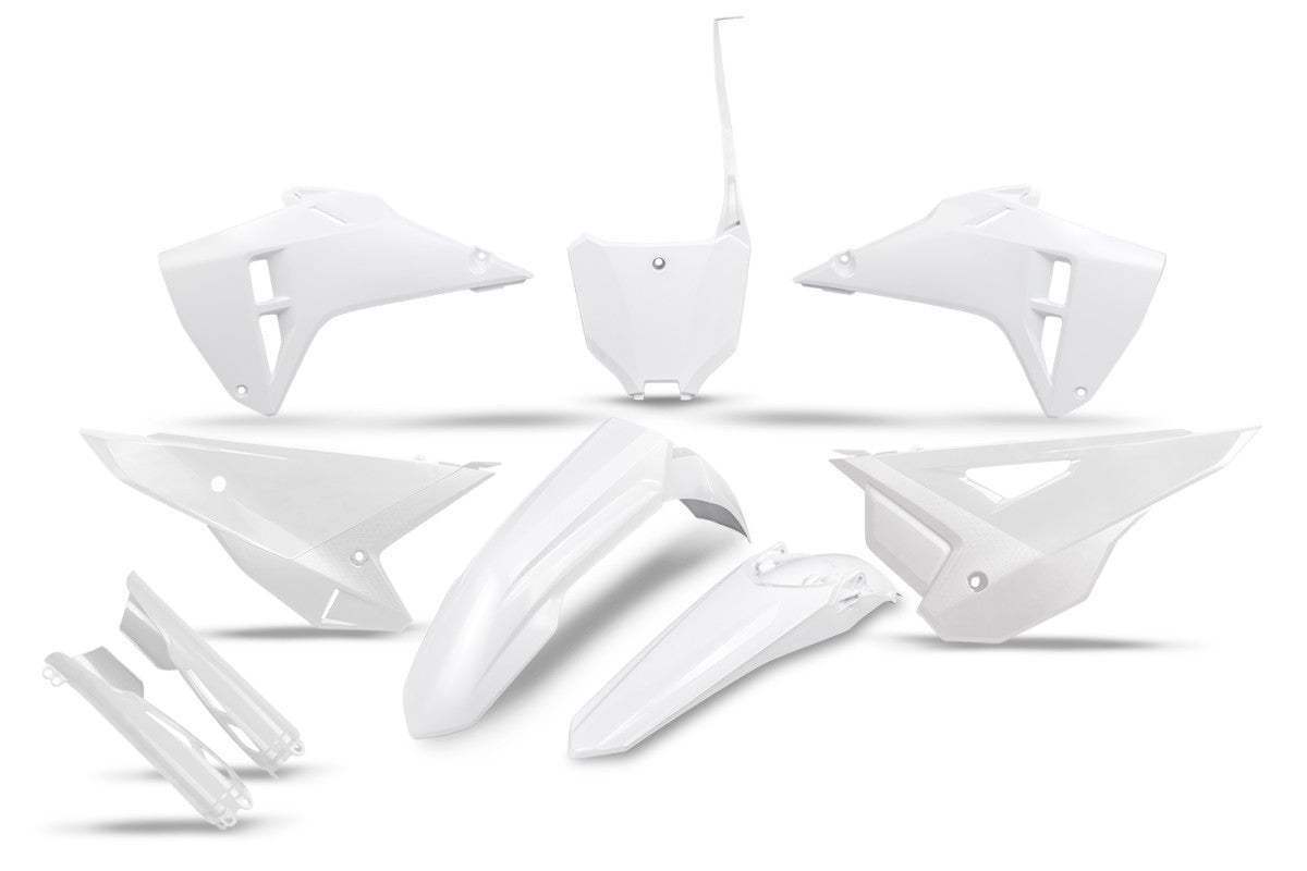 FULL KIT PLASTICHE PER HONDA CRF 450R 2021-2024 - BIANCO - RESTYLING