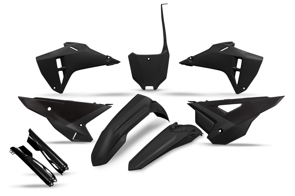 FULL KIT PLASTICHE PER HONDA CRF 250RX 2022-2024 - NERO - RESTYLING