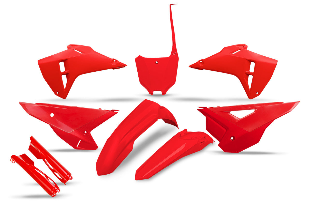 FULL KIT PLASTICHE PER HONDA CRF 450RX 2021-2024 - ROSSO - RESTYLING