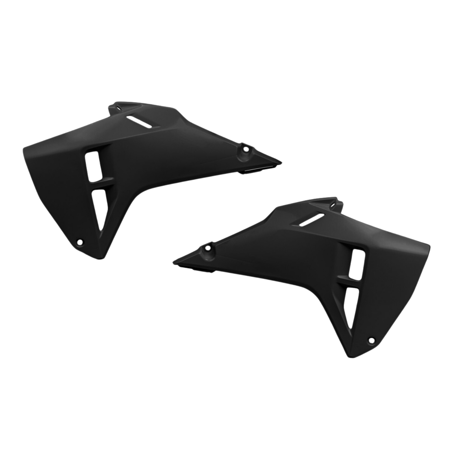 CONVOGLIATORI RADIATORE PER HONDA CRF 250R 2025-2025 / NERO