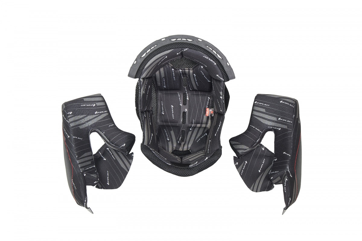 CUFFIA E GUANCIALI CASCO MOTOCROSS ENDURO ARIES
