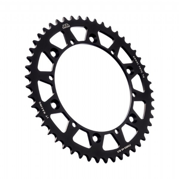 Corona JT ergal RACELITE nera 49 denti YAMAHA YZ 250 1977 1998