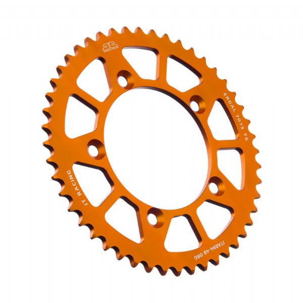 Corona JT ergal RACELITE arancione 48 denti KTM 65 SX 1998 2024
