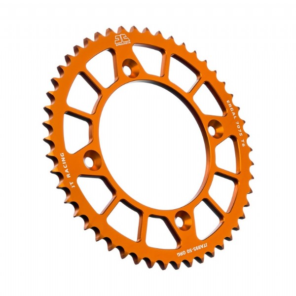 Corona JT ergal RACELITE arancione 50 denti KTM 85 SX 2004 2026