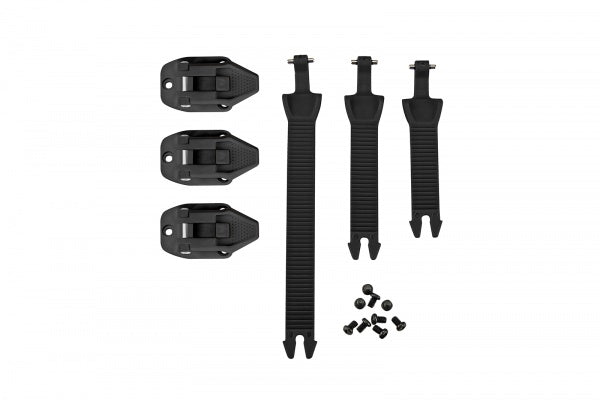KIT COMPLETO DE FIJACIÓN PARA BOTAS DE MOTOCROSS/ENDURO / NEGRO