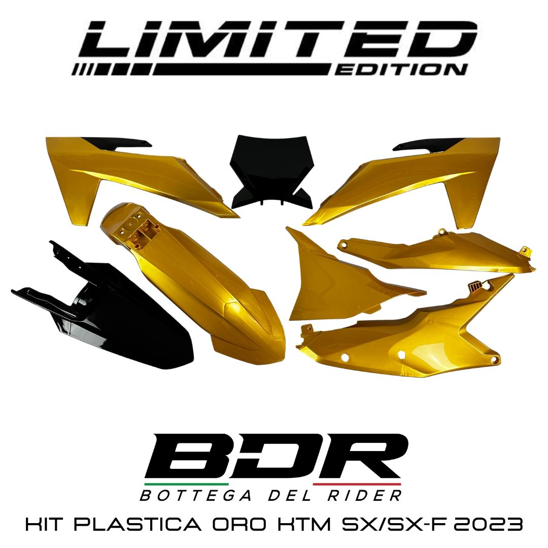 KIT DE PLÁSTICO DORADO KTM SX/SXF 2023-2024