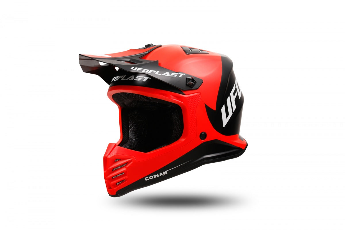 CASCO MOTOCROSS KOREY DA BAMBINO / NERO/ROSSO
