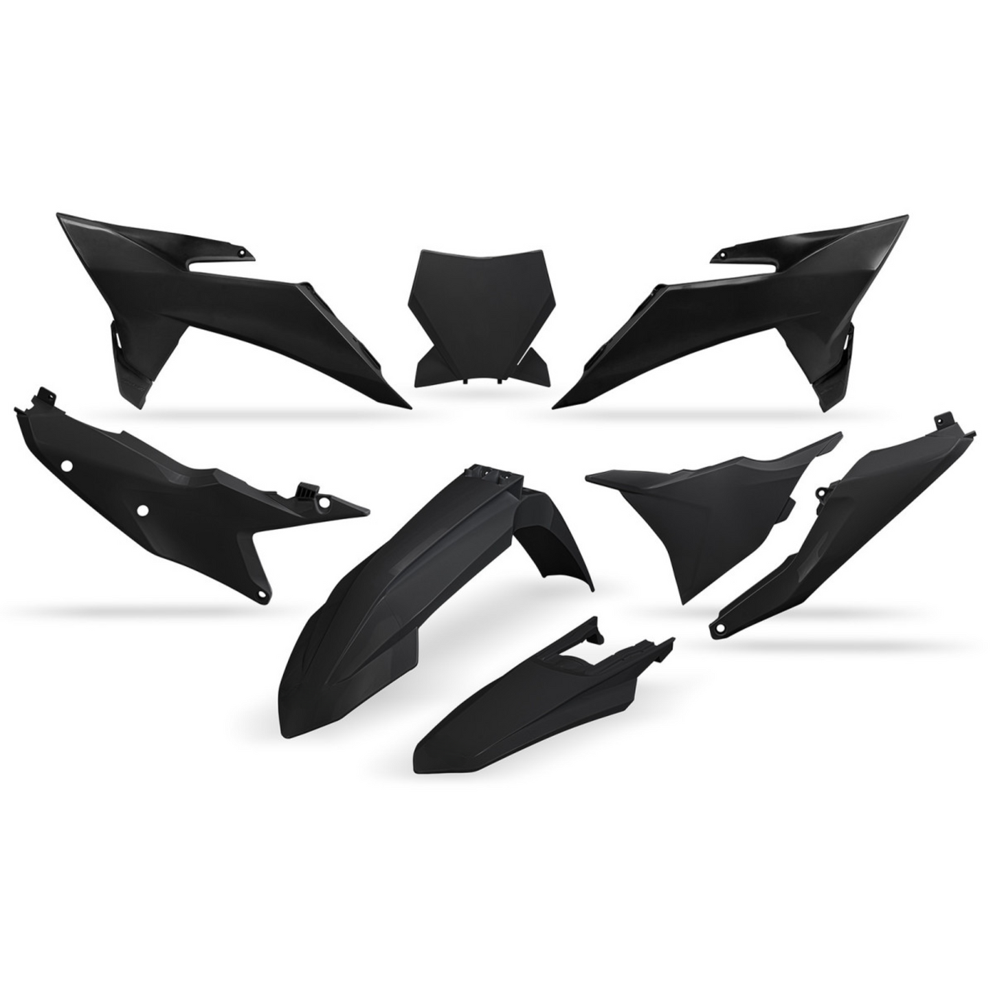 KIT PLASTICHE PER KTM SX 300 2025-2025 / NERO