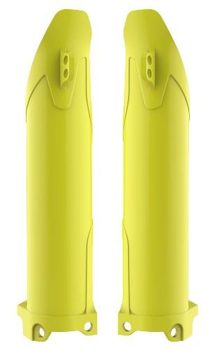 PARASTELI FORCELLA POLISPORT PER HONDA CRF 250 R 2004-2018 / GIALLO FLUO