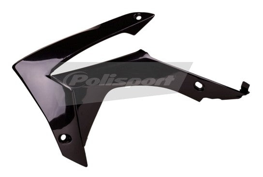 CONVOGLIATORI RADIATORE POLISPORT PER HONDA CRF 250 R 2014-2017 / NERO
