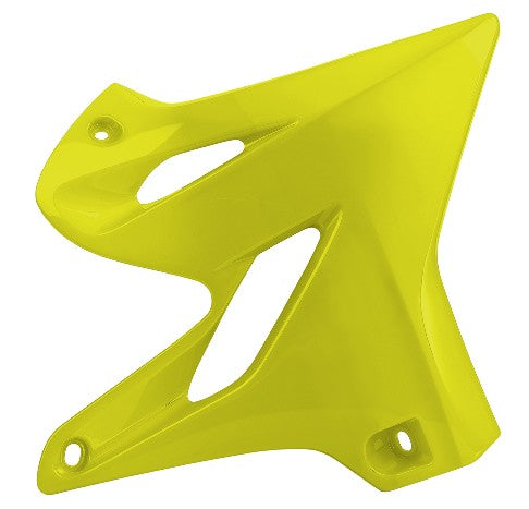 CONVOGLIATORI RADIATORE POLISPORT PER YAMAHA YZ 250 2015-2021 / GIALLO FLUO