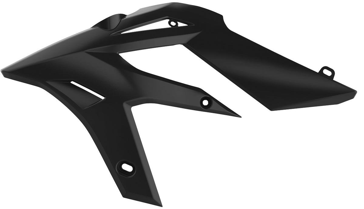 CONVOGLIATORI RADIATORE XTRAINER POLISPORT PER BETA XTRAINER 250 2018-2019 / NERO