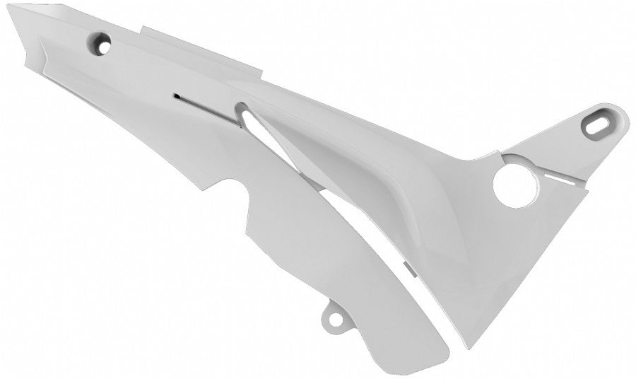 COPERCHI LATERALI CASSA FILTRO BIANCO PER KIT RESTYLING POLISPORT PER HONDA CR 125 2002-2007 / CR