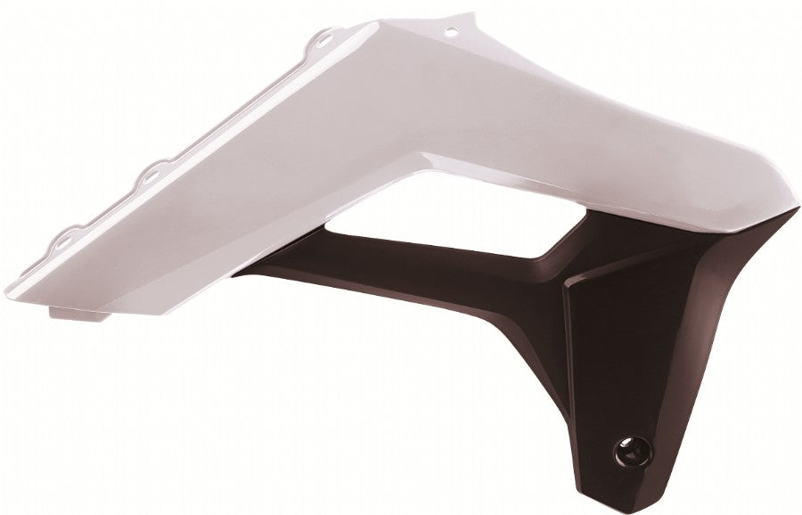 CONVOGLIATORI RADIATORE POLISPORT PER SHERCO 300 SEF-R 2017-2024 / BIANCO/NERO