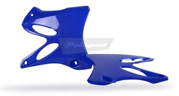 CONVOGLIATORI RADIATORE POLISPORT PER YAMAHA YZ 125 2002-2014 / BLU YAM98