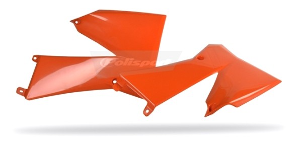CONVOGLIATORI RADIATORE POLISPORT PER KTM SX 85 2009-2012 / ARANCIONE