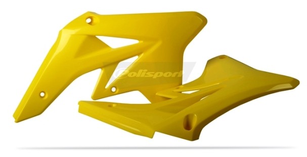 CONVOGLIATORI RADIATORE POLISPORT PER SUZUKI RMZ 250 2007-2009 / GIALLO RM01