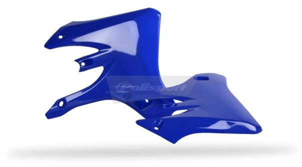 CONVOGLIATORI RADIATORE POLISPORT PER YAMAHA WR 250 F 2005-2006 / BLU YAM98