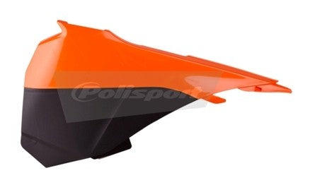 COPERCHIO LATERALE CASSA FILTRO POLISPORT PER KTM SX 85 2013-2017 / ARANCIONE/NERO
